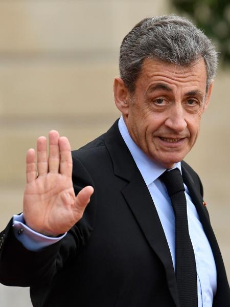 20.set.2019 - O ex-presidente francês Nicolas Sarkozy será julgado por corrupção e tráfico de influência  - Bertrand Guay/AFP