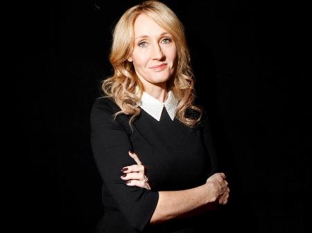 A autora J.K. Rowling - Carlo Allegri