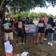 2.out.2021 - Grupos começam a se organizar em Brasília para o ato de hoje contra o presidente Jair Bolsonaro (sem partido) na capital federal - Divulgação