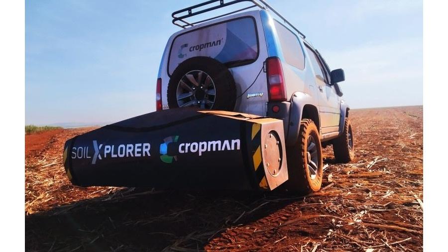 Tecnologia desenvolvida por startup apoiada pelo PIPE-FAPESP foi inspirada no modelo de mapeamento de solos utilizado pela indústria petrolífera - Cropman/Divulgação