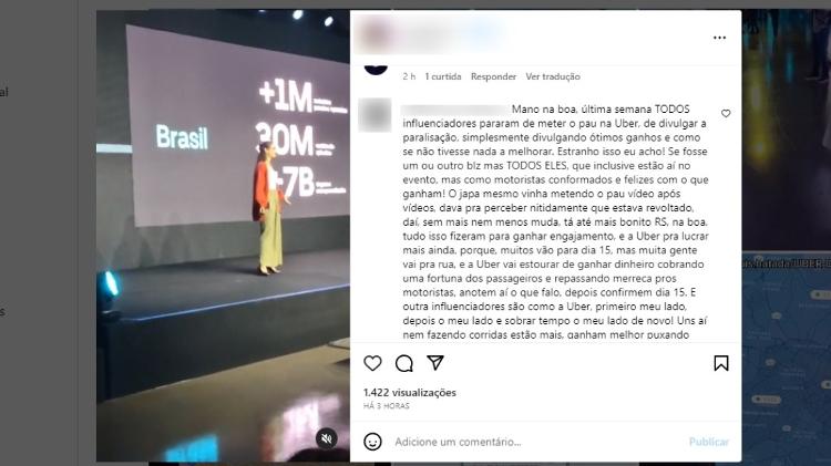 Influencers são criticados por seguidores - Reprodução - Reprodução