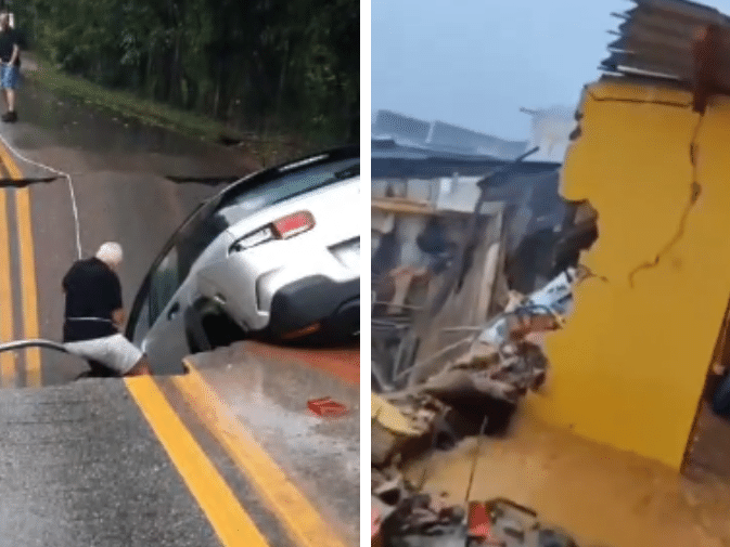 Quatro cidades decretam estado de emergência após chuvas em SC