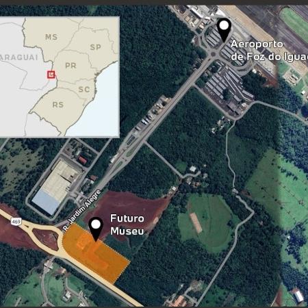 Museu ficará distante de hoteis, da cidade, de qualquer vizinho ou comércio Museu ficará distante de hoteis, da cidade, de qualquer vizinho ou comércio