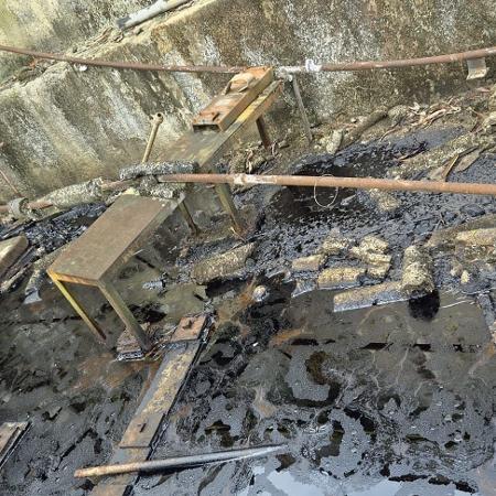 Vazamento de substância oleosa no leito do rio Ribeira foi denunciado por prefeituras ao Comitê da Bacia Hidrográfica do Ribeira de Iguapé e Litoral Sul