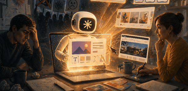 Fim dos designers? Nova IA atiça debate entre ameaça ou aliada da profissão