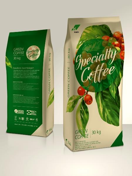 Embalagem da Klabin para conservação e exportação de grãos especiais de café - Klabin/Divulgação