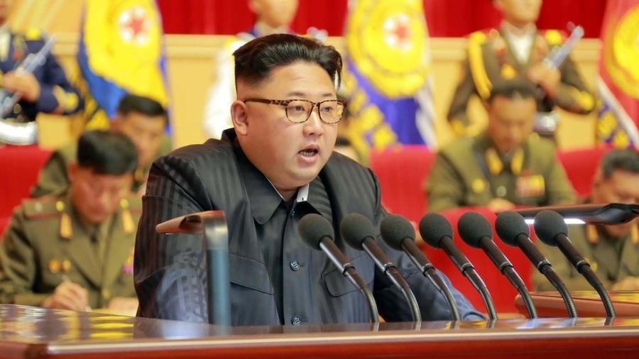 O líder norte-coreano Kim Jong Un - KCNA