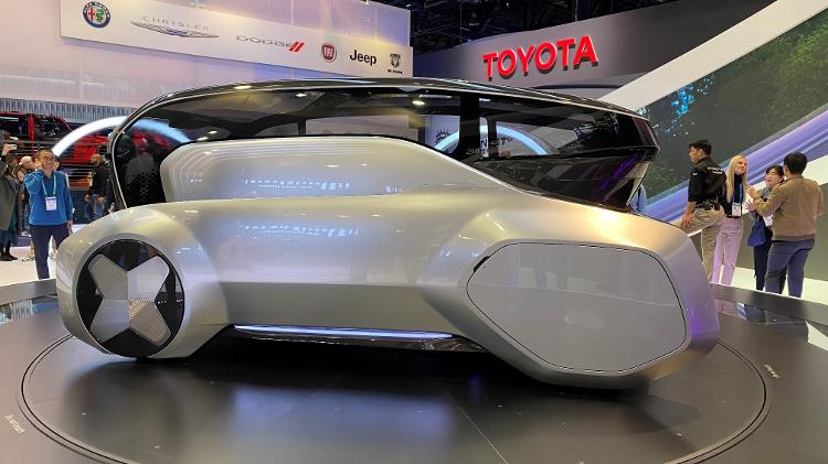 Carro futurístico da Hyundai na CES 2020 - Gabriel Francisco Ribeiro/UOL