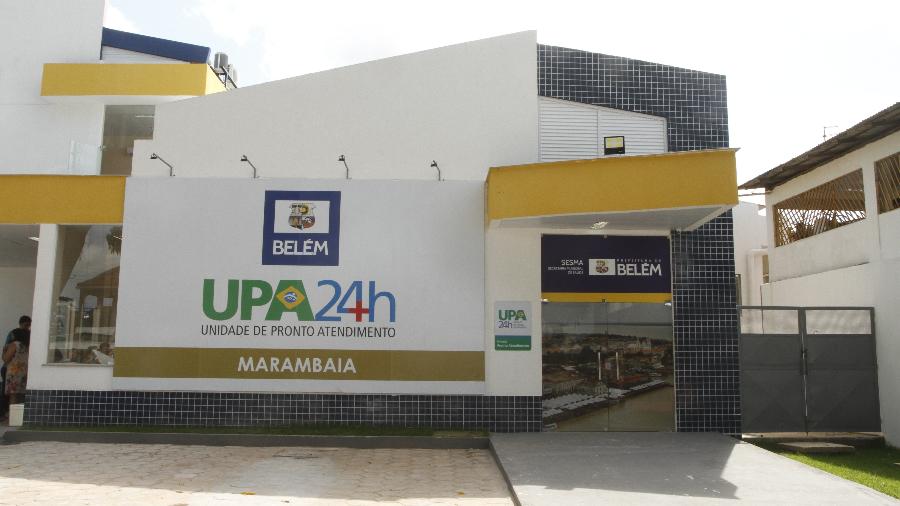 Corpos estavam na UPA Marambaia, em Belém - Prefeitura de Belém/Divulgação