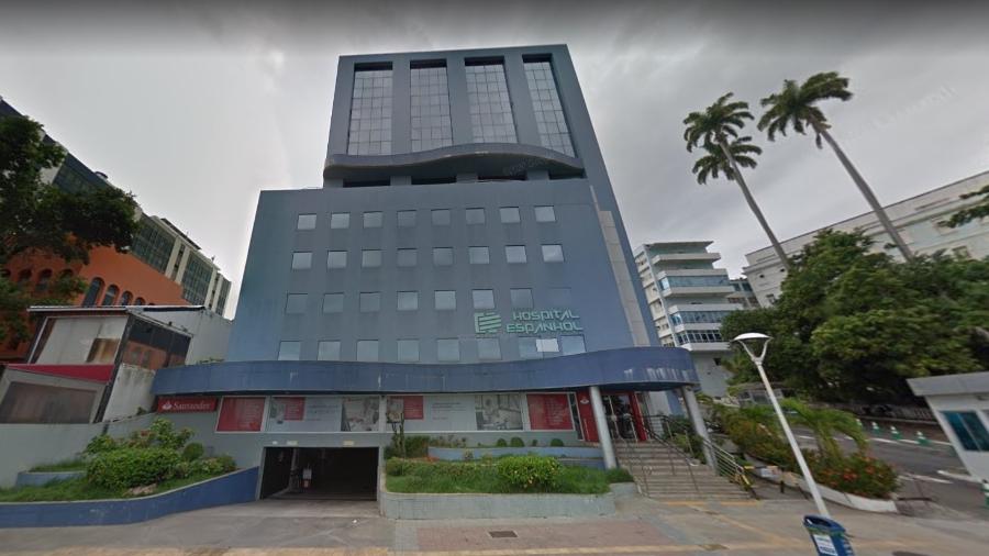 Hospital Espanhol, em Salvador - Reprodução/Google Maps