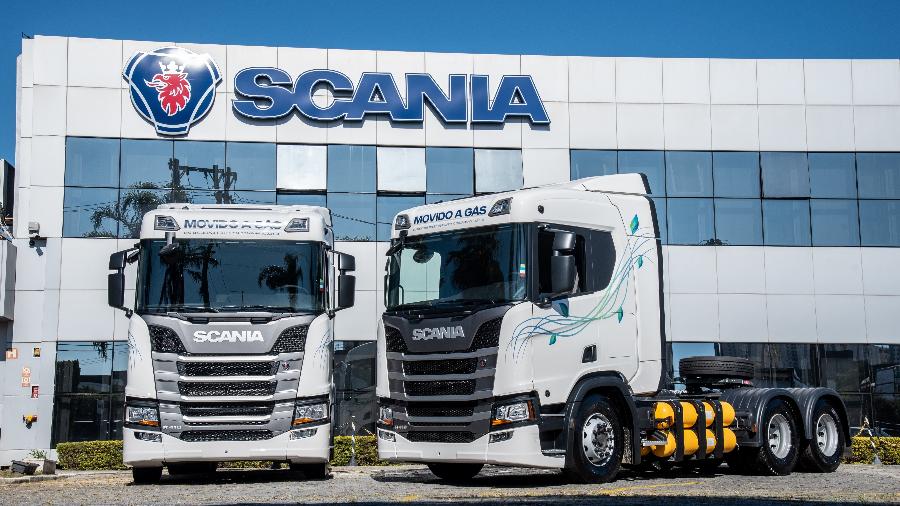 Scania vai paralisar a sua produção de 26 de março até 5 de abril por causa do agravamento da pandemia - Divulgação/Scania