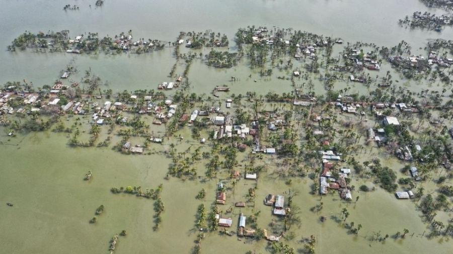 Ciclone Yaas devastou Índia e Bangladesh em maio - Getty Images