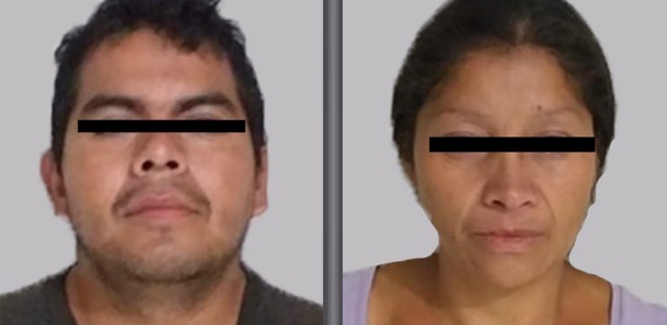 8.out.2018 - Juan Carlos N. e a esposa, Patricia N., acusados de matarem pelo menos 20 mulheres em Ecatepec, no México - EFE