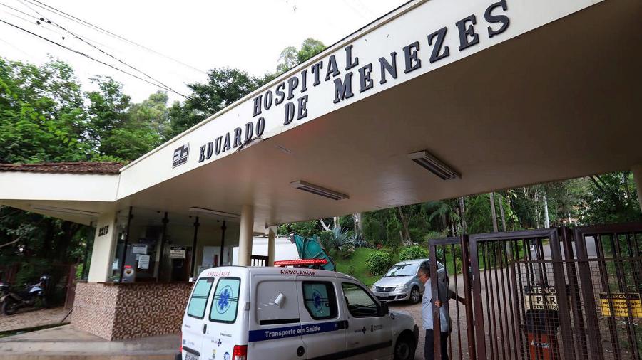 Fachada do Hospital Eduardo de Menezes, em Belo Horizonte, para onde foi levada uma paciente com suspeita de coronavírus - Flávio Tavares/Estadão Conteúdo