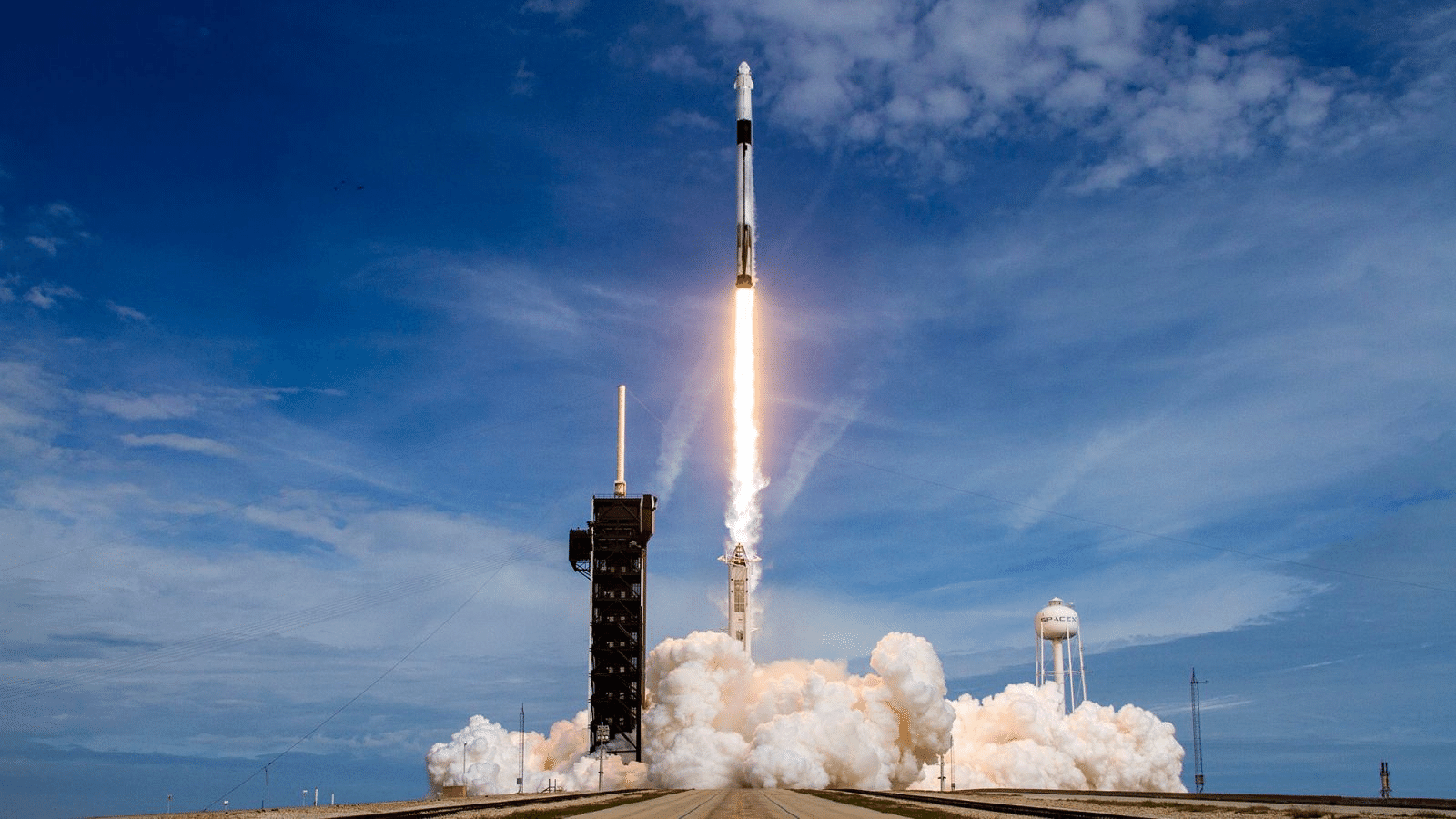 Veja fotos do teste do SpaceX com o Crew Dragon  - SpaceX/Divulgação