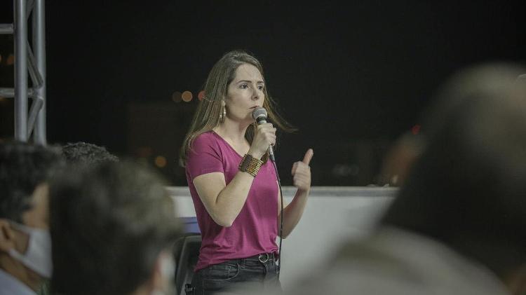 Delegada Patrícia, candidata à prefeitura do Recife pelo Podemos - Reprodução/Facebook Delegada Patrícia Domingos - Reprodução/Facebook Delegada Patrícia Domingos