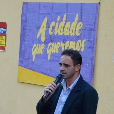 O secretário geral do PSOL em Guarulhos, Anselmo Pires, em imagem publicada em 2018 em suas redes sociais - Reprodução