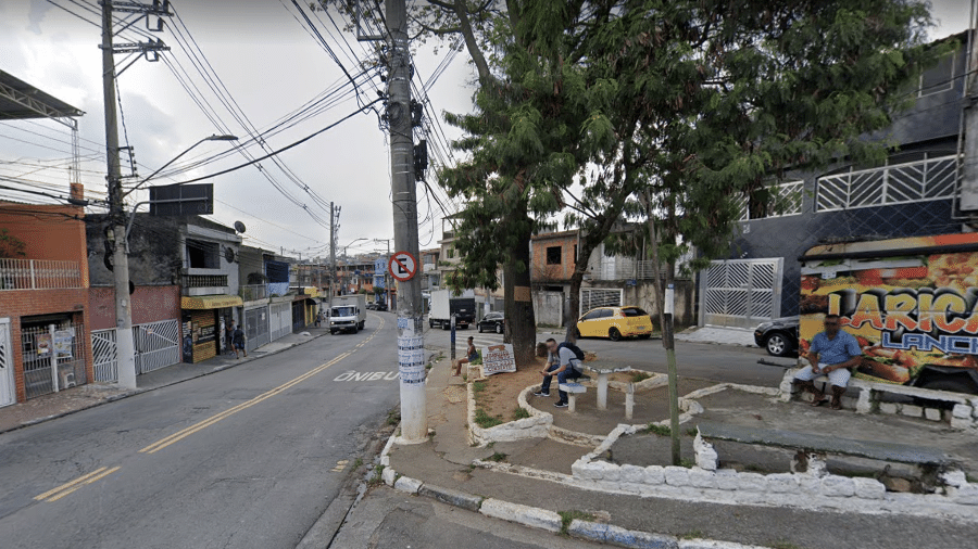 Trecho da avenida João Ventura dos Santos, no bairro Portal D"Oeste, em Osasco, onde o incidente ocorreu - Reprodução
