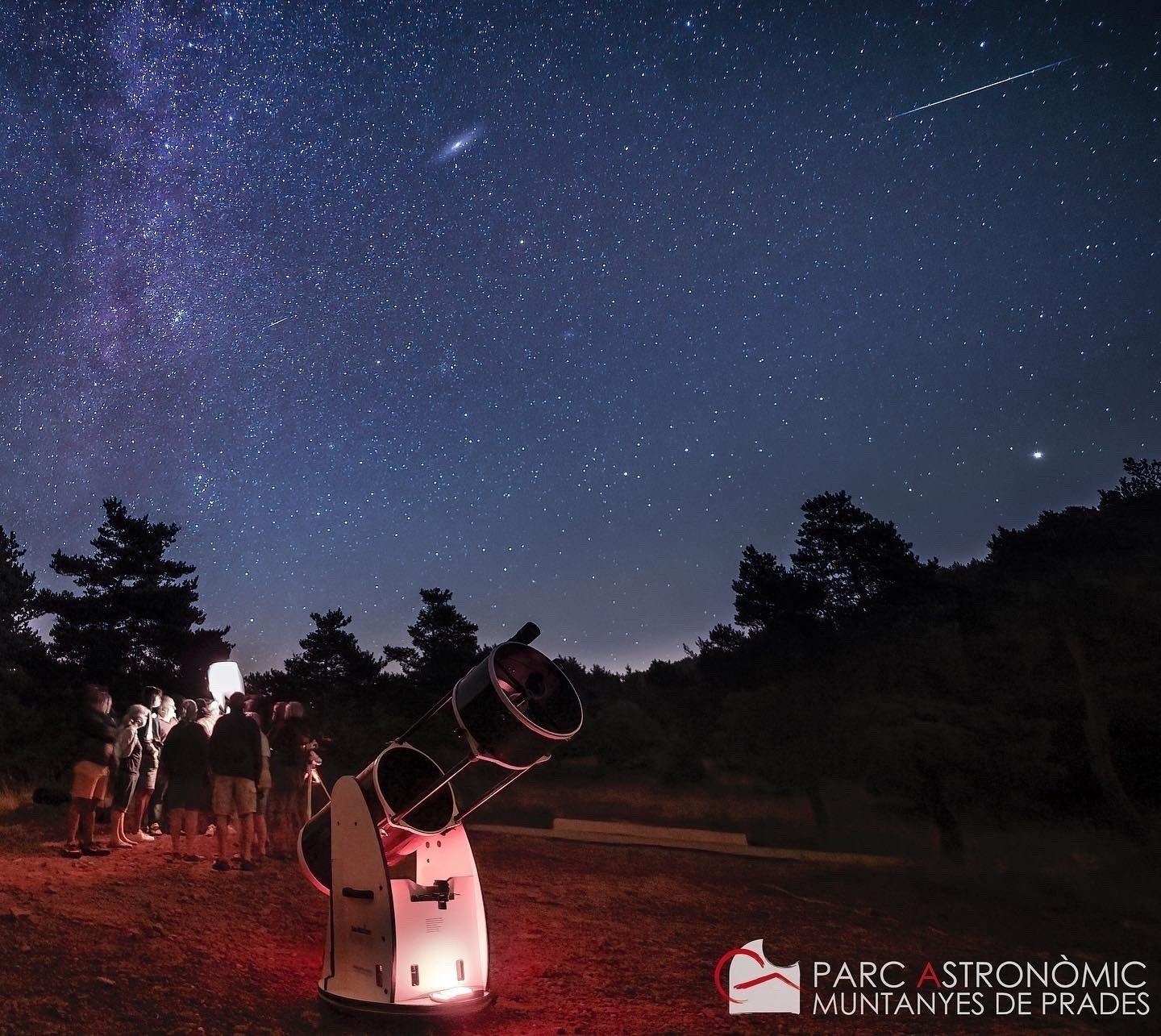 Eta Acuáridas: Registro de lluvias de meteoros del Cometa Halley en Tarragona / España - Parque Astronómico de Prades