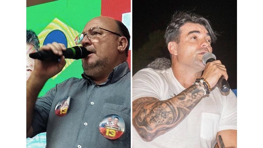 João Daniel (PT) e Delegado André David (Republicanos) travam batalha judicial - Divulgação