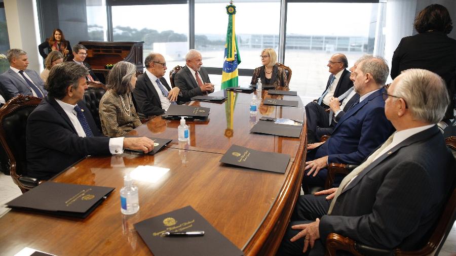 Lula se reúne com ministros do STF - Nelson Jr./SCO/STF