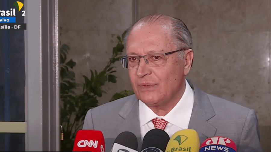 O vice-presidente Geraldo Alckmin - Reprodução