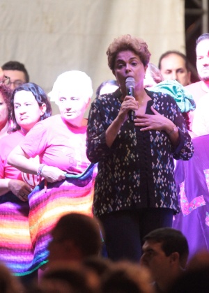 A presidente afastada, Dilma Rousseff (PT) - Guga Matos/JC Imagem/Estadão Conteúdo