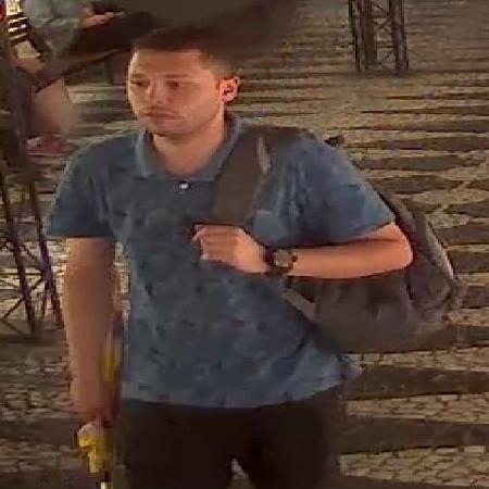 Homem, identificado como Wesllen Vitorino de Araújo Silva, de 23, foi localizado em um hotel em Curitiba (PR) - DIVULGAÇÃO POLÍCIA CIVIL DO PR