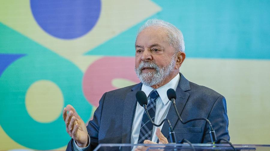O ex-presidente Lula (PT) em evento de campanha nesta quarta (24) - Ricardo Stuckert