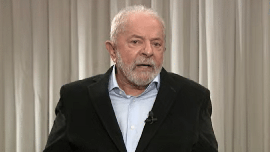O ex-presidente Luiz Inácio Lula da Silva (PT) em entrevista ao SBT Brasil na noite desta terça-feira (27) - Reprodução/SBT