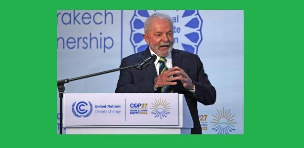 Lula discursa na COP27