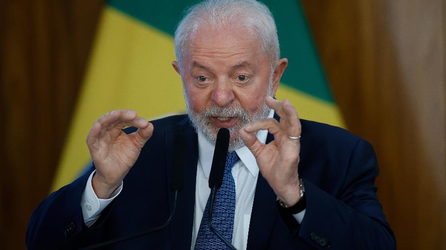  08-11-2023 - O presidente Lula (PT) em evento no Palácio do Planalto