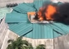 Incêndio atinge Assembleia Legislativa do Ceará e o prédio é evacuado; veja - Reprodução