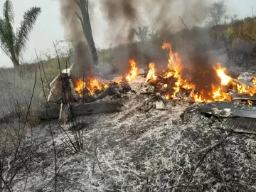 Avião de pequeno porte cai e deixa 5 mortos em Mato Grosso