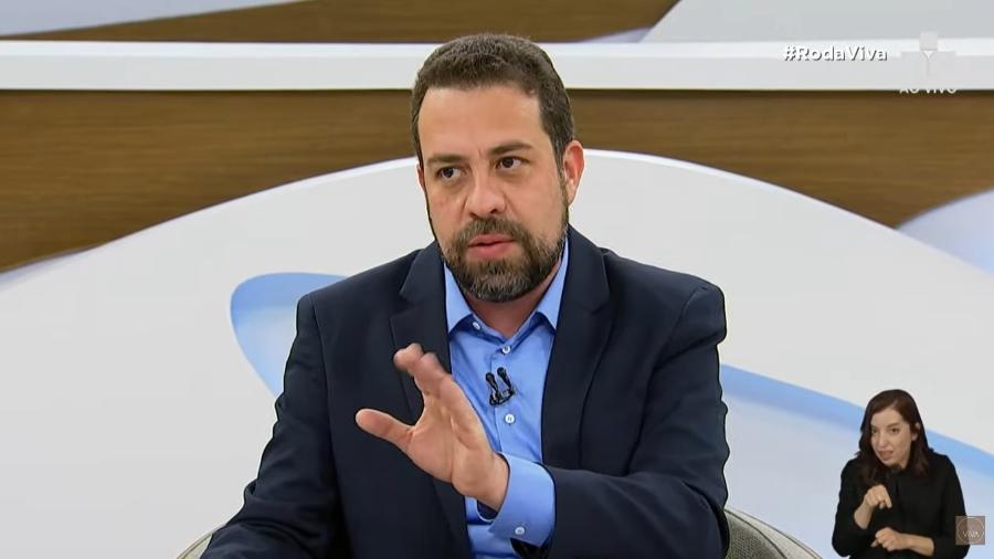 Guilherme Boulos (PSOL) participa do programa Roda Viva - Reprodução/TV Cultura