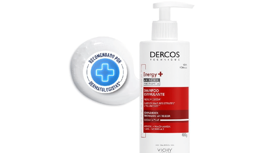 Xampu estimulante Dercos Energy+, Vichy Xampu estimulante Dercos Energy+, Vichy