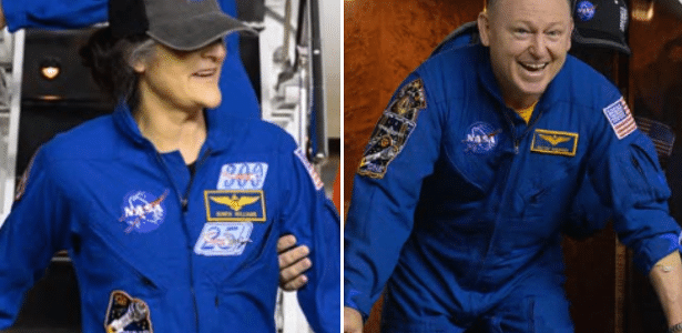 O antes e depois dos astronautas que ficaram 9 meses no espaço: veja fotos