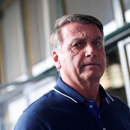 O ex-presidente Jair Bolsonaro no aeroporto de Congonhas, em São Paulo O ex-presidente Jair Bolsonaro no aeroporto de Congonhas, em São Paulo