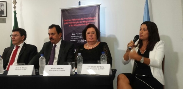 Associações de juízes e de membros do Ministério Público anunciam uma mobilização - Felipe Amorim/UOL
