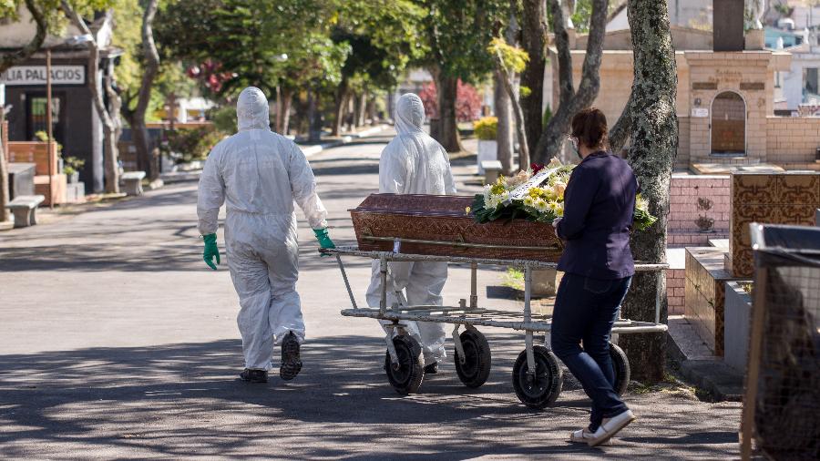 Brasil se aproxima das 608 mil mortes causadas pela covid-19, segundo o Ministério da Saúde - Roberto Sungi/Futura Press/Estadão Conteúdo