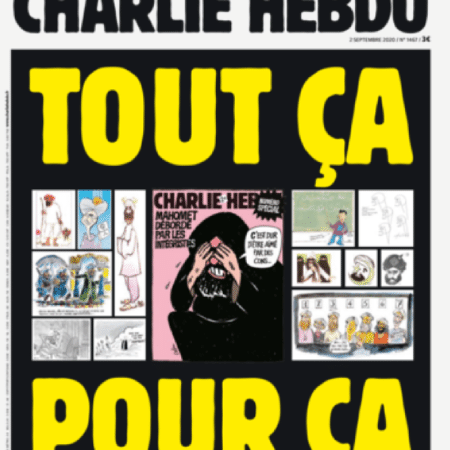 Edição do jornal Charlie Hebdo volta a publicar charges de Maomé - Divulgação