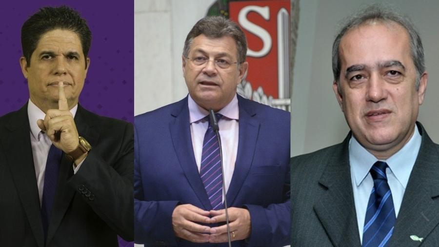 Bili, Emídio e Ernane Primazzi, candidatos recordistas de condenações por tribunais de contas - Divulgação