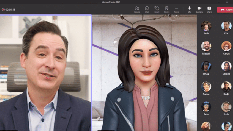 Tecnologia Mesh vai permitir que você participe de diferentes reuniões como um avatar - Reprodução