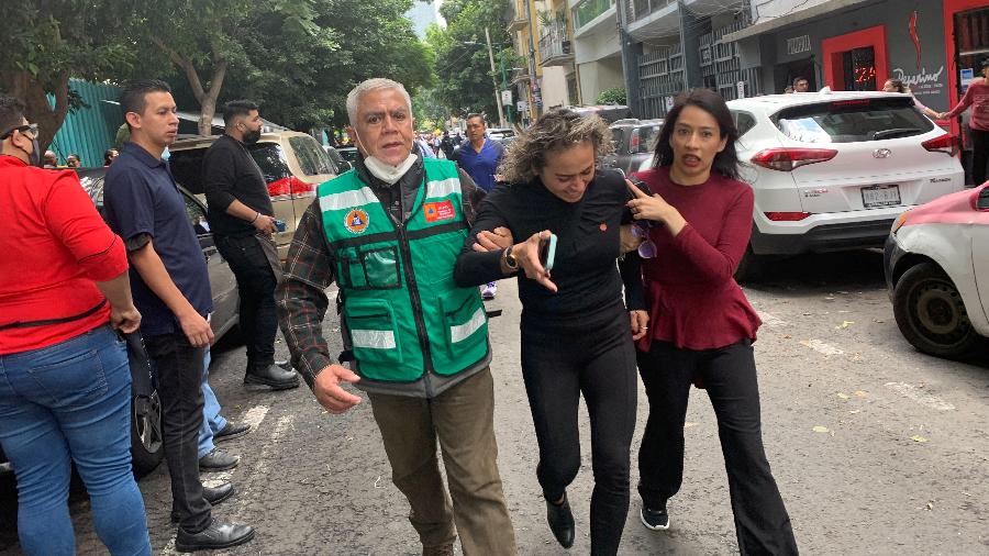 Tremor foi sentido na Cidade do México e risco de tsunami foi levantado para partes do país - REUTERS/Henry Romero