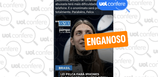 iPhones não serão bloqueados por causa de Lei Felca