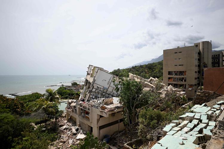 Sobe para 188 número de mortos por terremotos na Venezuela