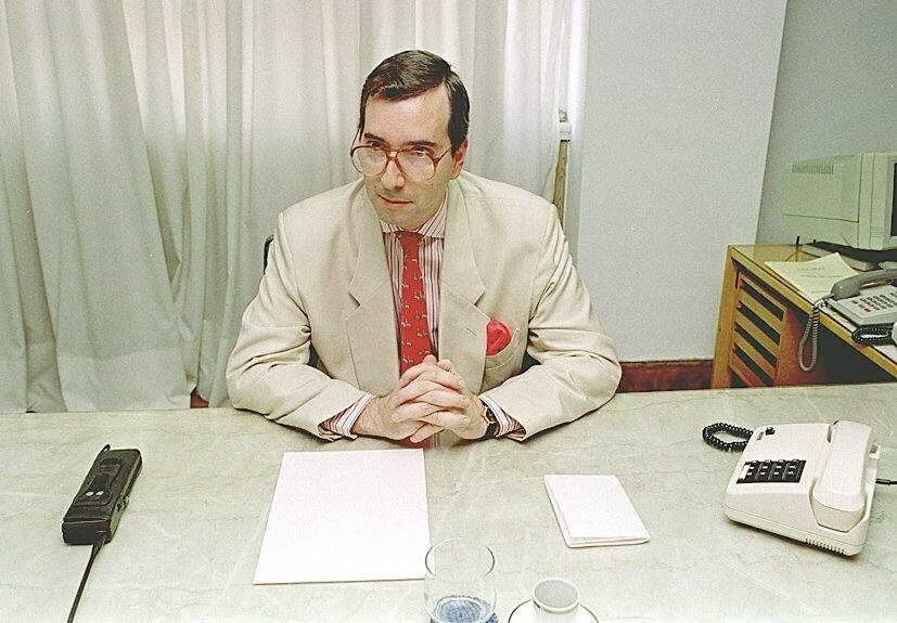 Em 2000, então líder do PPB (hoje PP) no Rio de Janeiro, Eduardo Cunha havia acabado de deixar a presidência da Cehab (Companhia de Habitação do Rio de Janeiro) - Folhapress