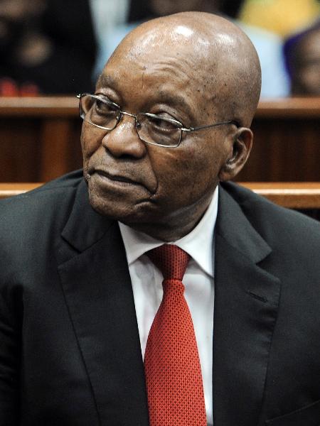 O ex-presidente sul-africano Jacob Zuma - Felix Dlangamandla/AFP