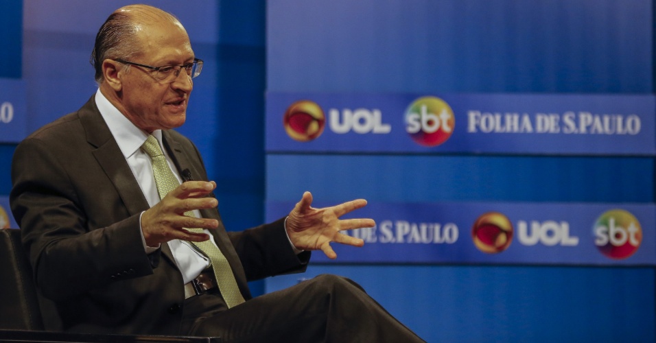 Geraldo Alckmin, candidato do PSDB à Presidência