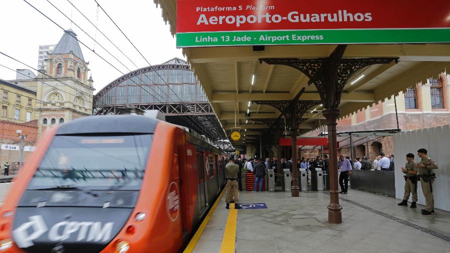 Trens não foram afetados pelo ataque hacker, diz CPTM - NELSON ANTOINE/ESTADÃO CONTEÚDO